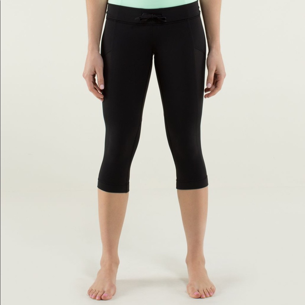 Lululemon Bhakti Mesh Crop Leggings